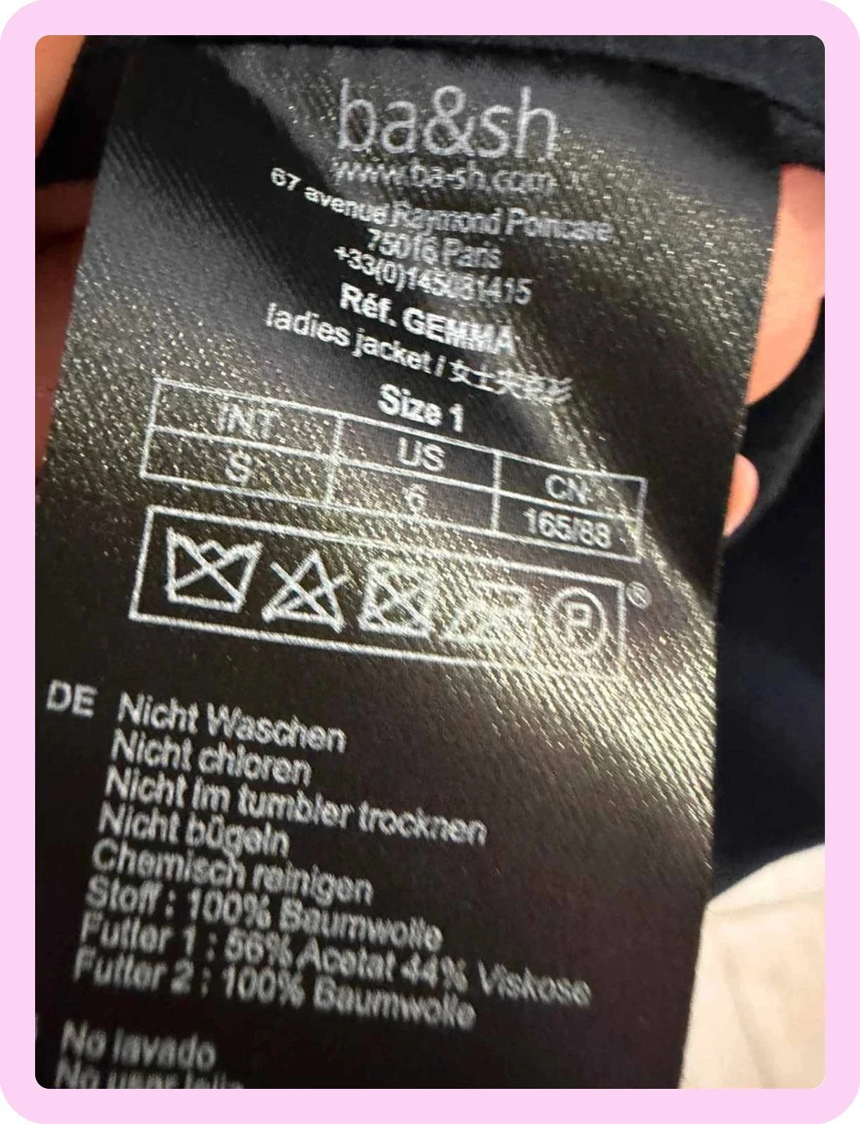 Veste femme Ba&sh tamanho S novo sem uso – photo 8